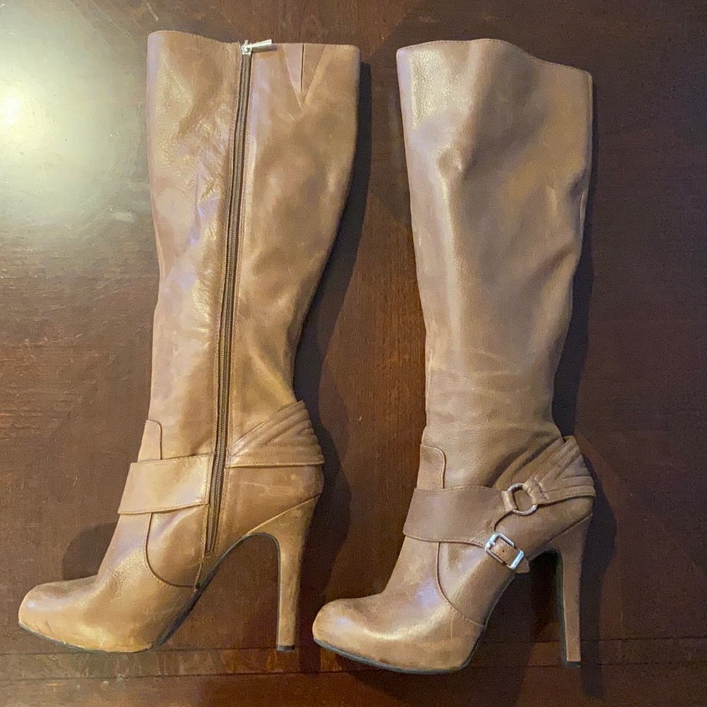 Jessica Simpson knee high boots